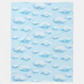 Soft clouds fleece deken (Voorkant)