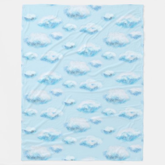 Soft clouds  fleece deken (Voorkant)