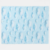 Soft clouds fleece deken (Voorkant (Horizontaal))