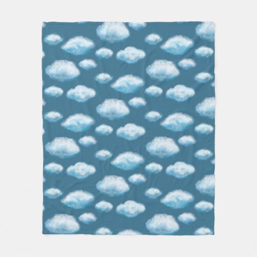 Soft clouds  fleece deken (Voorkant)