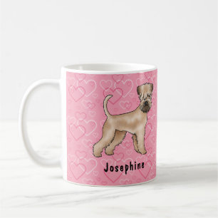 Soft-Coated Wheaten Terrier Hondenliefde Hart Patr Koffiemok
