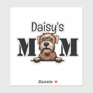 Soft Coated Wheaten Terrier Mam Personated Sticker