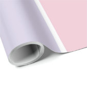 Soft Color Vertical Stripe Pattern Design Cadeaupapier (Rol Hoek)