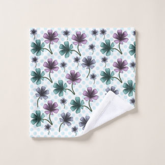 Soft Cottagecore Floral Pattern | Pastel Aesthetic Washandje