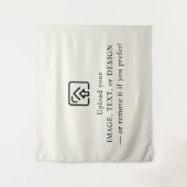 Soft Cream Tapestry – Make It Yours Today Wandkleed (Voorkant)