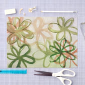 Soft Daisies Spring Daisy Abstract Flowers Tissuepapier (Craft)