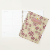 Soft Daisy Floral Pattern in Mauve & Cream Romanti (Devant avec enveloppe)