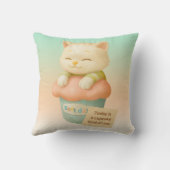 Soft Day: Today is a Cupcake Kind of Day Art Kussen (Achterkant)