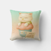 Soft Day: Today is a Cupcake Kind of Day Art Kussen (Voorkant)