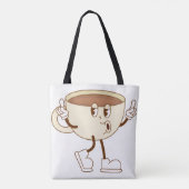 Soft Days Ahead – Minimal Lowercase Typography wit Draagtas (Achterkant)