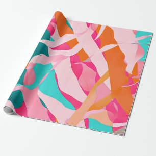 Soft Dreams: Abstracte pastelpatronen Cadeaupapier
