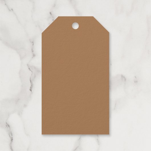 Soft Dusty Roos Roze Achtergrond – Huwelijk Cadeaulabels (Achterkant)