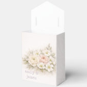 Soft Editorial Botanical Wedding Bedankdoosjes (Open)