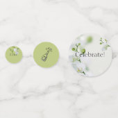 Soft Elegant Orchid Confetti (Achterkanten)