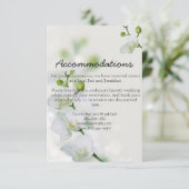 Soft Elegant Orchid Informatiekaartje (Staand voorkant)