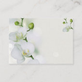 Soft Elegant Orchid Plaatskaartje (Achterkant)