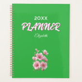 Soft Elegant Pink Floral Personalized (Devant)