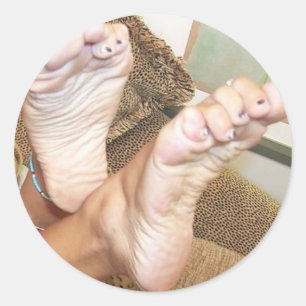 SOFT FEET RONDE STICKER