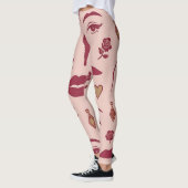 Soft Femme Power – Bold Chic Pattern for Stylish G Leggings (Links)