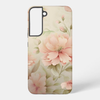 Soft Floral Samsung Galaxy Hoesje