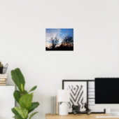 Soft Focus Sunset Print (Thuiskantoor)