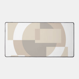 Soft Geometric Blocks – Beige Neutral Geometry Bureaumat