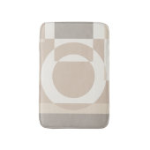 Soft Geometric Blocks – Simple and Sleek Badmat (Voorkant Verticaal)