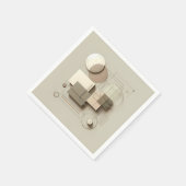 Soft Geometric Linework Servet (Hoek)