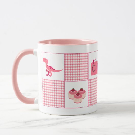 Soft Girl Aesthetic Coquette Mug Mok (Links)