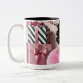 Soft Glam  Tweekleurige Koffiemok (Links)