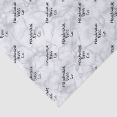 Soft Grey Gray Marble Tissuepapier (Detail)