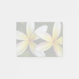 Soft Hawaiian Plumerias Post-it® Notes