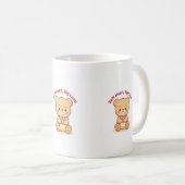Soft Heart Big Love Cute Teddy Bear Mugs  (Devant droit)