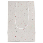 Soft Heart Pattern Gift Bag Medium Cadeauzakje (Achterkant)