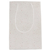 Soft Heart Pattern Gift Bag Medium Cadeauzakje (Voorkant)