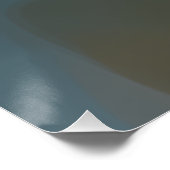 Soft Horizon Abstract Art Perfect Poster (Hoek)