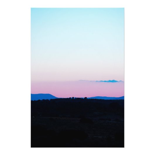 Soft Horizon Foto Afdruk (Voorkant)
