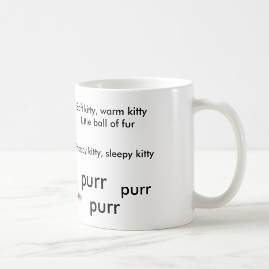 Soft kitty mug koffiemok (Rechts)