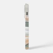 Soft Layered Tides – Abstract Coastal Neutral  (Côté gauche)