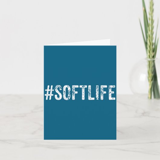 Soft Life Dont Stress Stress Softlife Softli  Kaart (Voorkant)