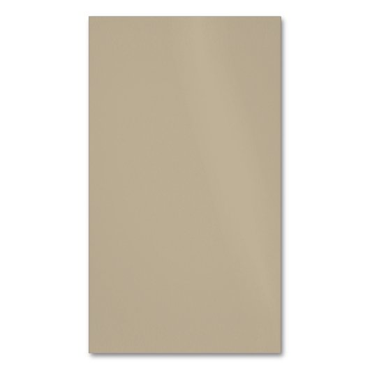 Soft Light Beige Background – Wedding Design Magnetisch Visitekaartje (Voorkant Verticaal)