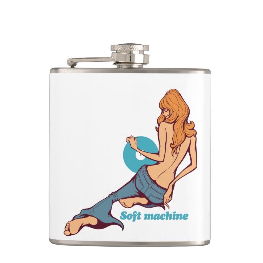 Soft machine heupfles (Voorkant)