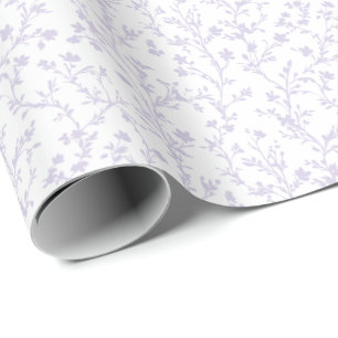 Soft Meadow Stof Lavendel - Neutraal Cadeaupapier