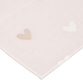 Soft Minimal Heart Pattern Tafelkleed (Gekanteld)