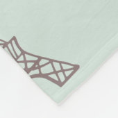 Soft Mint Tour Eiffel couverture cadeau (Coin)