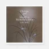 Soft Mocha Dragonfly Servet (Voorkant)