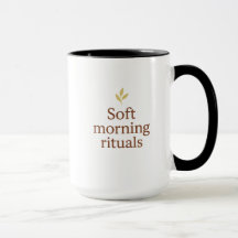 Soft Morning Mug – Minimalist Cozy Cup 
