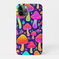 Soft Neon: Cartoon Paddenstoelenpleister
