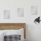 Soft Pale Gray Geometric (Chambre à coucher)