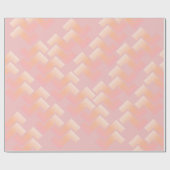 Soft Pastel Chevron Pattern Cadeaupapier (Vlak)
